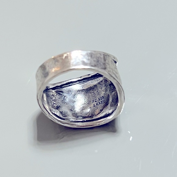 Or Paz Sterling Silver 925 Saddle Ring like new Size 9.5 - Picture 6 of 9